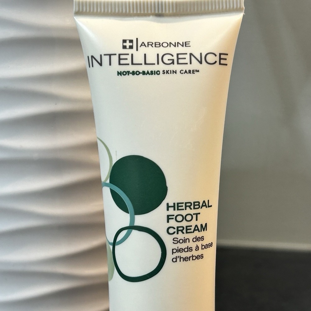 SEALED Arbonne Intelligence‎ Skin Care HERBAL FOOT CREAM 1.8 oz - Picture 3 of 5
